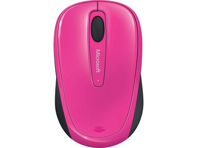 Microsoft Mobile 3500 GMF-00278 Wireless Bluetrack Mouse, Magenta