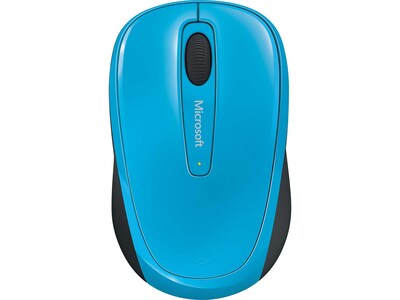 Microsoft Mobile 3500 GMF-00273 Wireless Bluetrack Mouse, Cyan Blue
