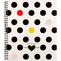 2019-2020 Emily & Meritt 8 1/2 X 11 Monthly Planner, Pop Color Polka Dot, 12 Months, July Start  (Em201-900a-20)