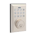 Honeywell Bluetooth Digital Deadbolt Door Lock, Satin Nickel (8812309S)