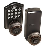 Honeywell Electronic Entry Knob Door Lock, Oil Rubbed Bronze (8732401)
