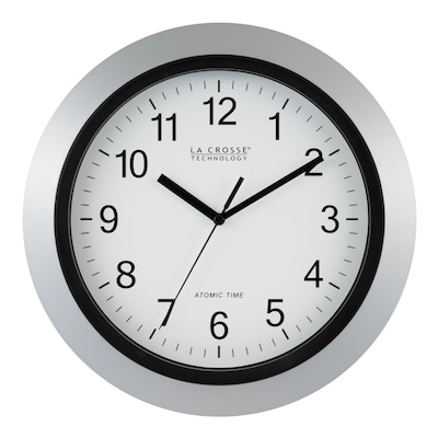 La Crosse Technology Atomic Wall Clock, 12Dia. (WT-3129S)