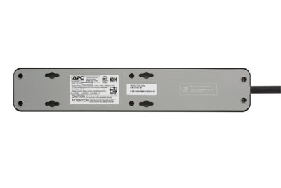 APC Essential Surgearrest 6 Outlet Electronic Surge, 6' Cord, 1080 Joules (PE66DP)