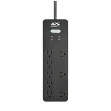 APC Home/Office SurgeArrest 8 Outlet Electronic Surge, 6 Cord, 2160 Joules (PH8)