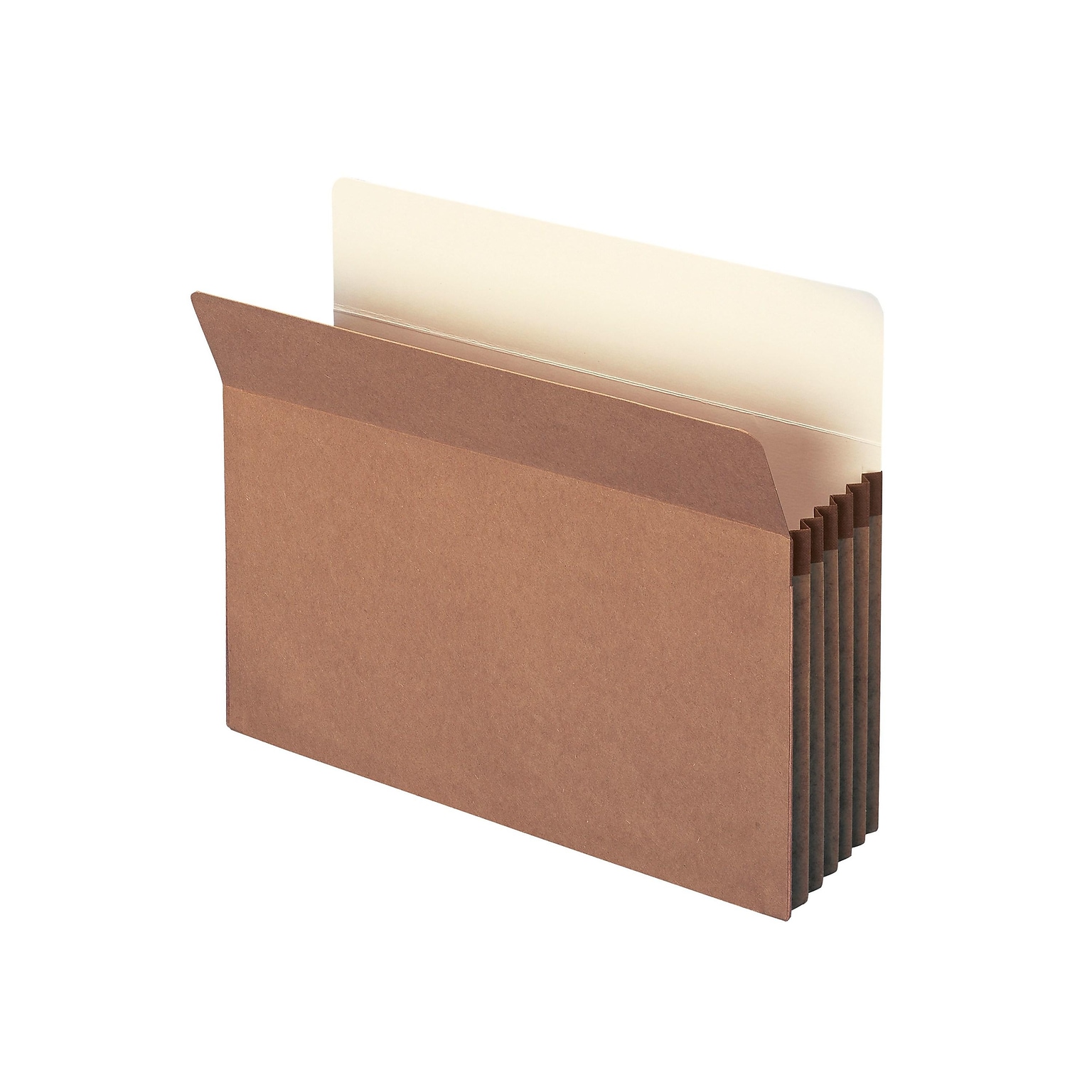 Smead File Pockets, 5.25 Expansion, Letter Size, Redrope, 50/Box (73810)