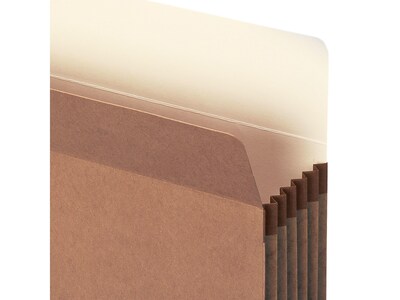 Smead File Pockets, 5.25" Expansion, Letter Size, Redrope, 50/Box (73810)
