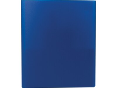 Tri-Fold Folders, Dark Blue, 5/Pack (23305)