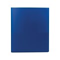 Tri-Fold Folders, Dark Blue, 5/Pack (23305)