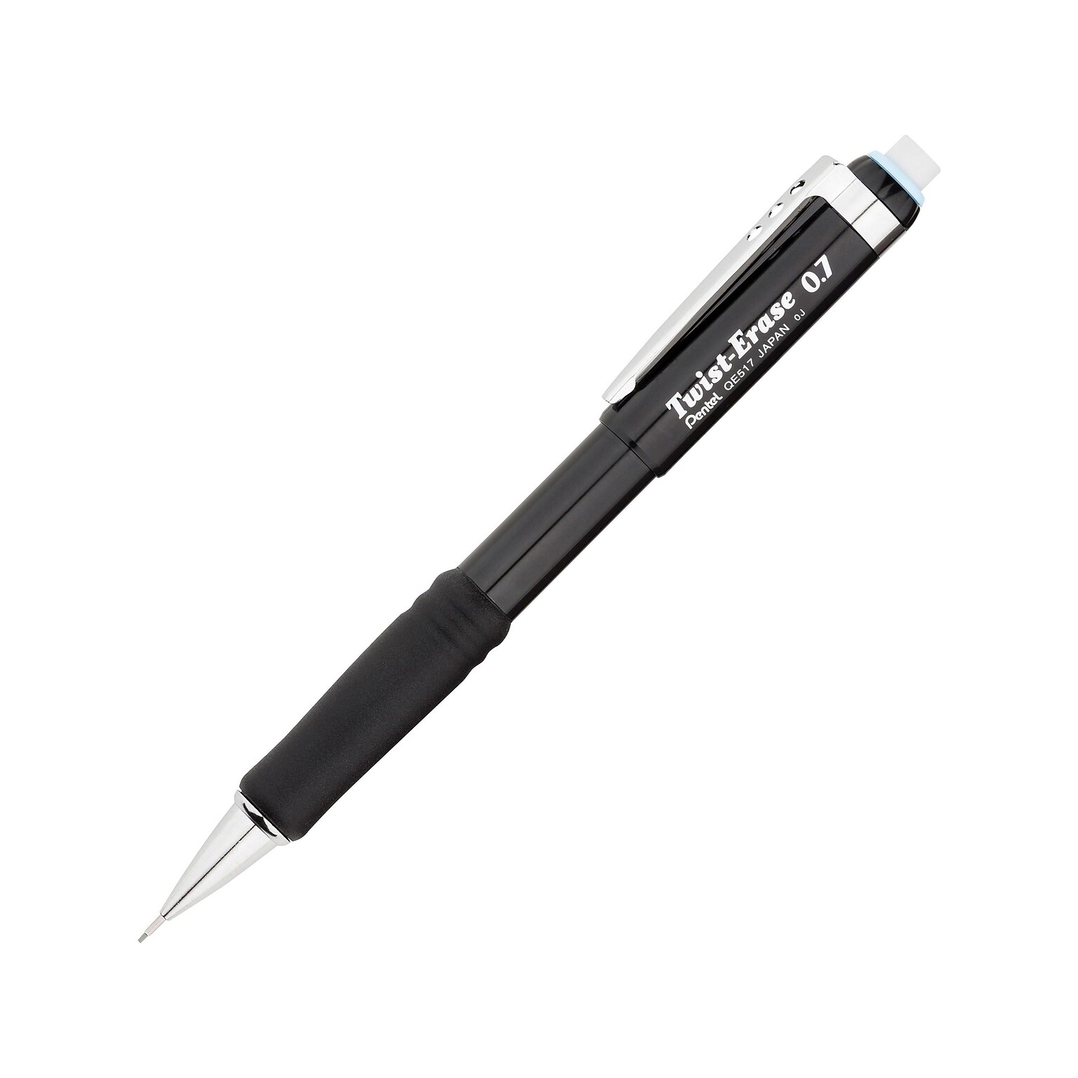 Pentel Twist-Erase III Mechanical Pencil, 0.7mm, #2 Medium Lead (QE517A)