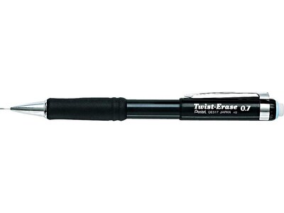 Pentel Twist-Erase III Mechanical Pencil, 0.7mm, #2 Medium Lead (QE517A)