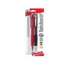 Pentel Twist-Erase III Mechanical Pencil, 0.7mm, #2 Medium Lead, 2/Pack (QE517BP2-K6)