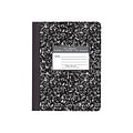 Roaring Spring Paper Products Composition Notebooks, 9.75 x 7.5, Wide Ruled, 100 Sheets, Black (77