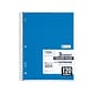 Mead Spiral 3-Subject Notebooks, 8.5" x 11", College Ruled, 120 Sheets, Assorted Colors, Each (06710)