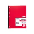 Mead Wireless Neatbook 1-Subject Notebooks, 8 x 10.5, Wide Ruled, 80 Sheets, Each (05222)