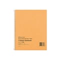National Brand 1-Subject Notebook, 8 x 10, Narrow Ruled, 80 Sheets, Brown (33008)