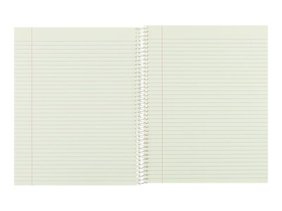 National Brand Brown Board Cover 1-Subject Notebooks, 8" x 10", Narrow Ruled, 80 Sheets, Brown (RED33008)