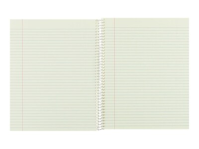 National Brand Brown Board Cover 1-Subject Notebooks, 8" x 10", Narrow Ruled, 80 Sheets, Brown (RED33008)