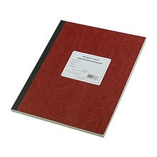 National Brand 1-Subject Computation Notebooks, 9.25 x 11.75, Quad, 75 Sheets, Brown (43648)