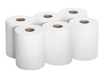 SofPull Centerpull Paper Towels, 1-ply, 320 Sheets/Roll, 6 Rolls/Pack (28124)