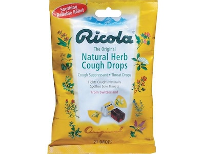 Ricola Cough & Sore Throat Lozenges, 21/Pack (5302-OWN-SBA)