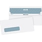 Quality Park Reveal-N-Seal Security Tinted #10 Window Envelope, 4 1/8" x 9 1/2", White Wove, 500/Box (67418)