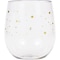 Stars Plastic Stemless Wine Glasses by Elise, 6 Count