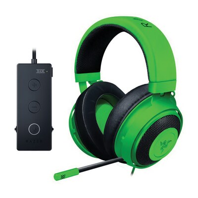 Razer Kraken Tournament Edition Surround Sound Computer Headset, Over-the-Head, Green (RZ04-02051100-R3U1)