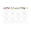 2019-2020 Blue Sky 36 x 24 Laminated Calendar, AS Dots (102487-20)