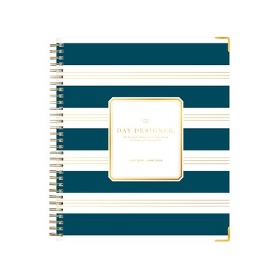 2019-2020 Blue Sky 8x10 Planner, DD Refined Navy Stripe  (113668)