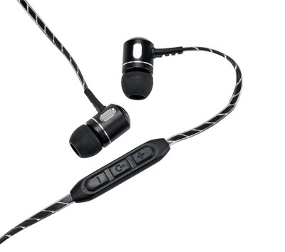 Altec In-Ear Bluetooth Aluminum Earbud Black (MZX148-BLK)