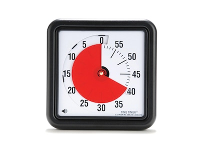 Time Timer Original 60 Minutes Digital Timer, Plastic (TTMA1)