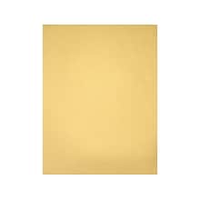 LUX 105 lb. Cardstock Paper, 8.5 x 11, Gold Metallic, 50 Sheets/Pack (81211-C-40-50)