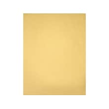 LUX 30% Recycled Colored Paper, 43 lbs., 8.5 x 11, Gold Metallic, 50 Sheets/Pack (81211-P-40-50)