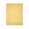 LUX 105 lb. Cardstock Paper, 8.5 x 11, Gold Metallic, 50 Sheets/Pack (81211-C-40-50)