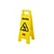 Rubbermaid Commercial Products Safety Awareness Floor Sign, Yellow (FG611200YEL)