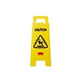 Rubbermaid Commercial Products Safety Awareness Floor Sign, Yellow (FG611200YEL)