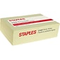 Staples® Recycled Notes, 4" x 6", Sunshine Collection, Lined, 100 Sheet/Pad, 12 Pads/Pack (S-46YR12)