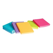 Staples® Notes, 3 x 3, Sorbet Collection, 100 Sheet/Pad, 24 Pads/Pack (S-33BO24)