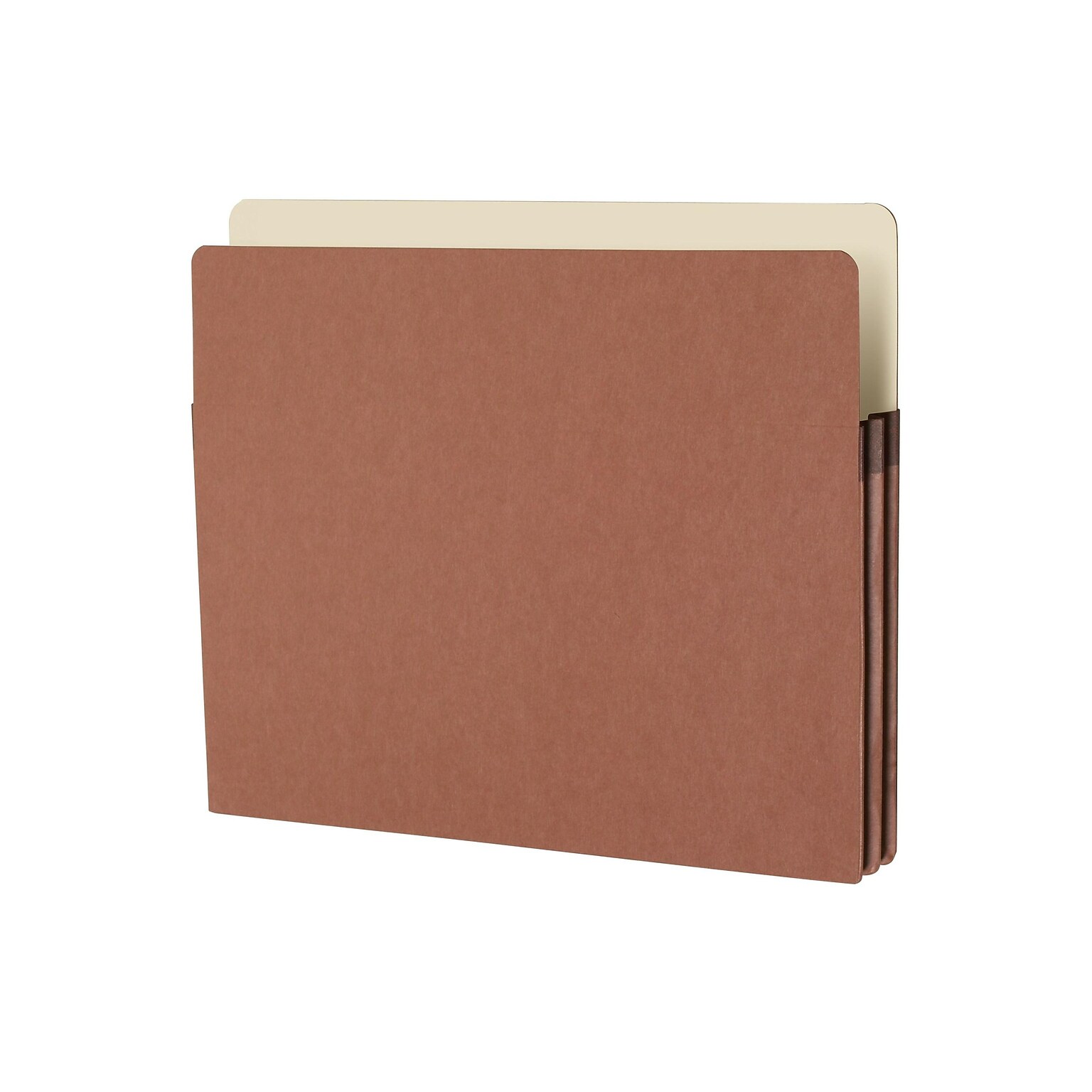 Smead Redrope File Pockets, 1.75 Expansion, Letter Size, Brown, 50/Box (73800)