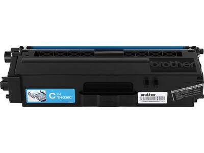 Photo 1 of Brother TN-336 Cyan High Yield Toner Cartridge (TN336C)