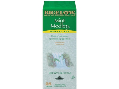 Bigelow Medley Mint Tea Bags, 28/Box (RCB003931)