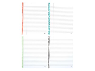 Staples Arc System College Ruled Reinforced Filler Paper, 8.5 x 11, 50 Sheets/Pack (50041XX)