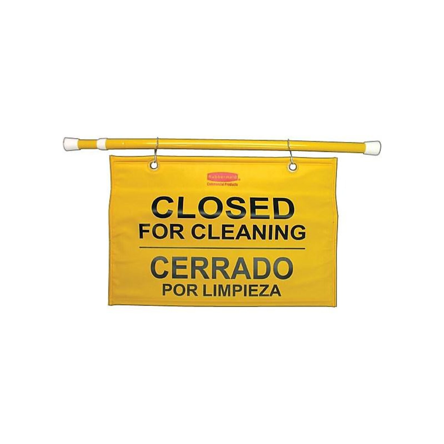 Rubbermaid Commercial Products Keep Away Hanging Sign, Yellow (FG9S1600YEL)