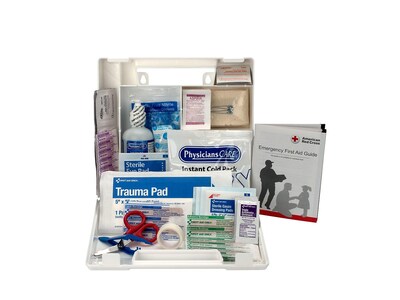 First Aid Only Plastic First Aid Kit, 25 People, 106 Pieces (223-U/FAO)