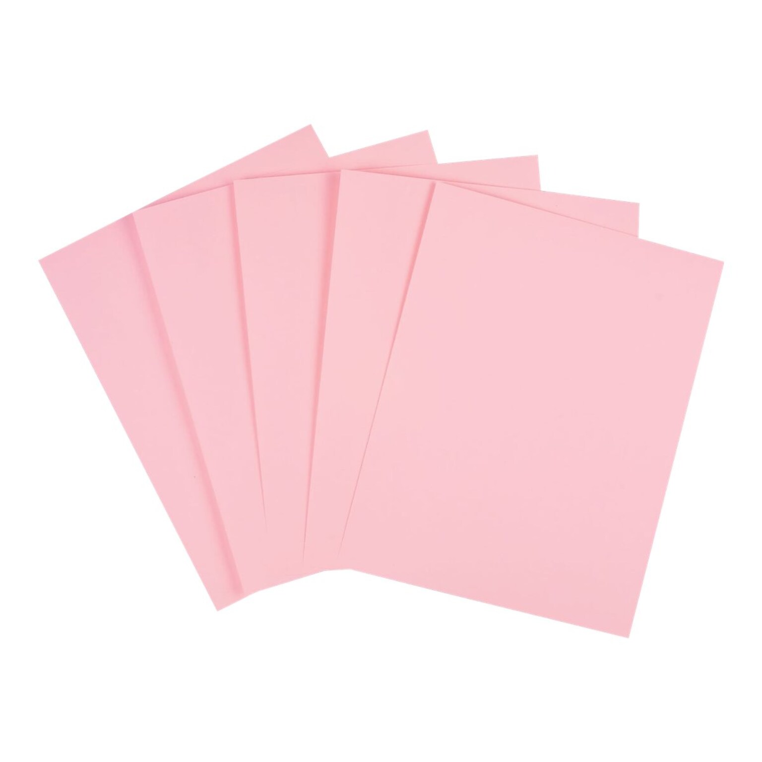 Staples Pastel 30% Recycled Colored Paper, 20 Lbs., 8.5 x 11, Pink, 5000/Carton (14779-AA)