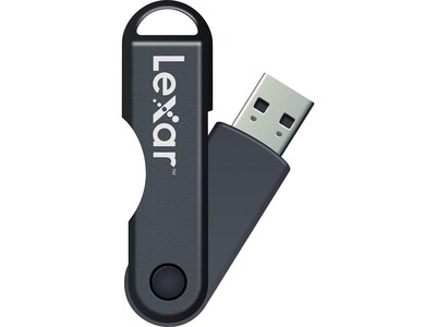 Lexar JumpDrive TwistTurn 32GB USB 2.0 Flash Drive (LJDTT32GABNL)