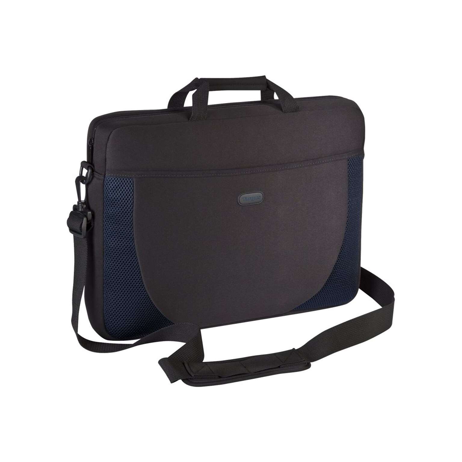 Targus Neoprene Laptop Sleeve for 17 Laptops, Black/Blue (CVR217)