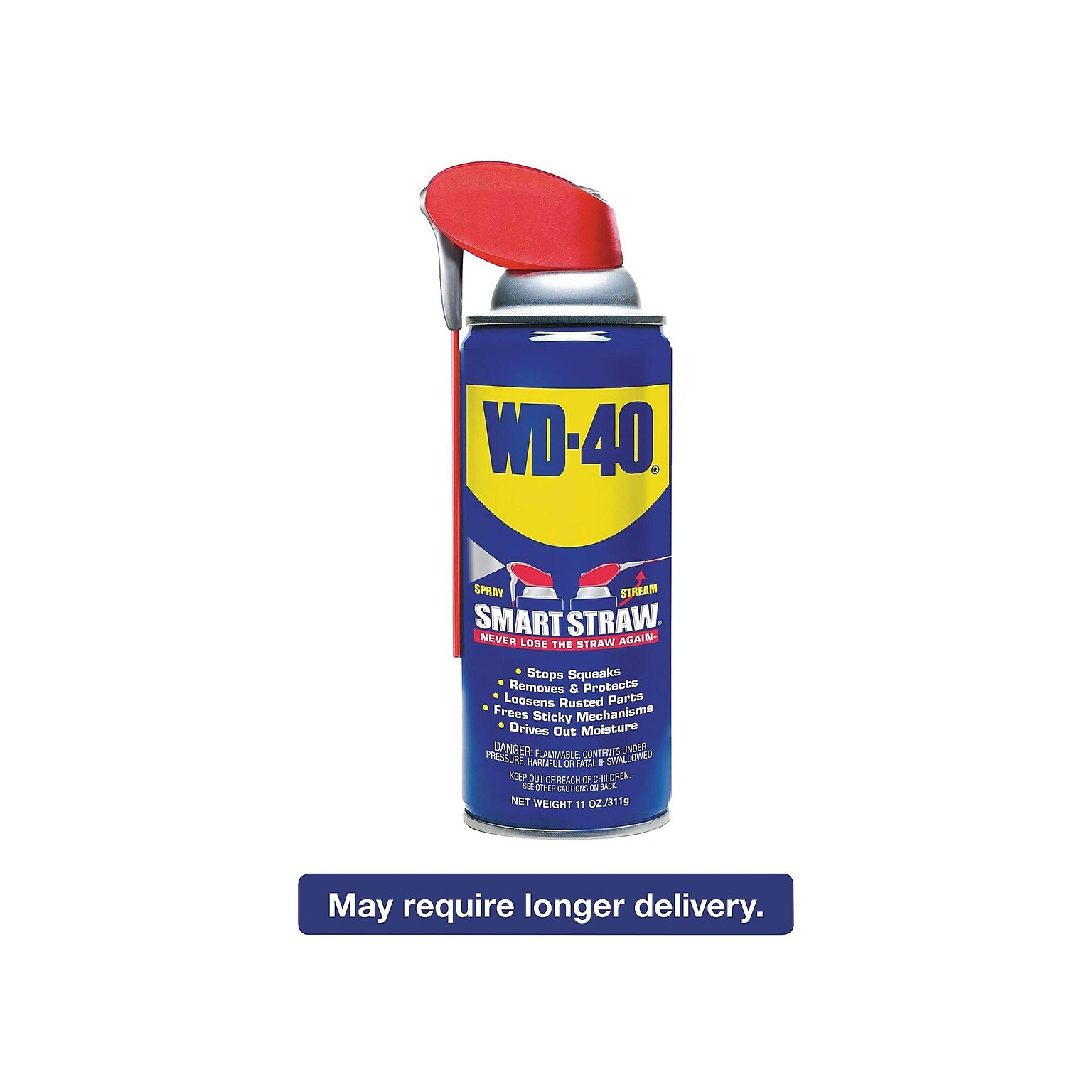 WD-40 Smart Straw 11 oz. Penetrating Lubricant (WDF490040EA)