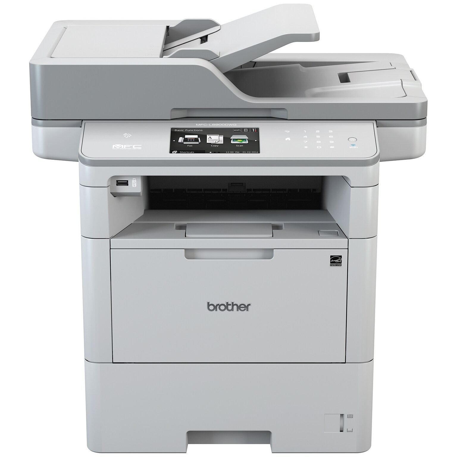 Brother WorkHorse Series MFC-L6900DWG USB, Wireless, Network Ready Black & White Laser All-In-One Printer