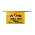 Rubbermaid Commercial Products Keep Away Hanging Sign, Yellow (FG9S1600YEL)